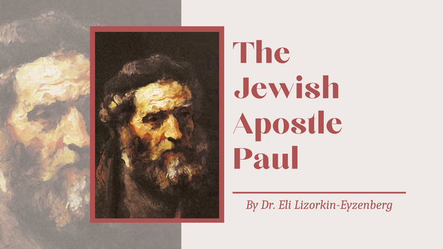 Jewish Apostle Paul